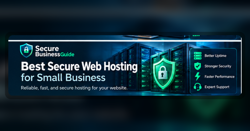 Best secure web hosting for small business with stronger security, uptime, performance, and expert support.