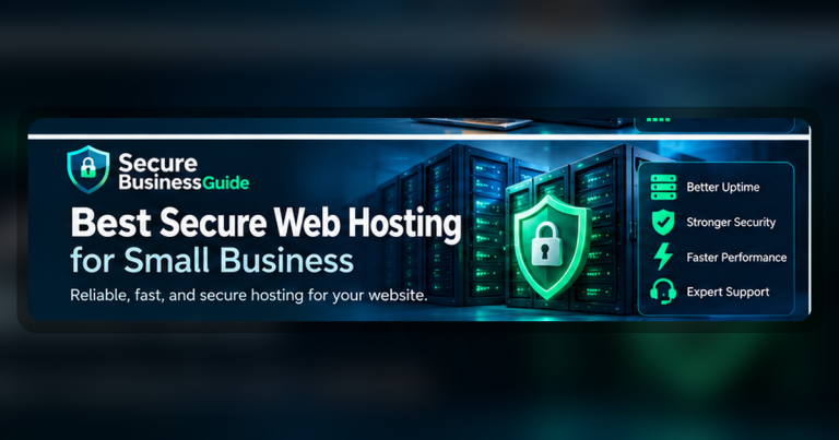 Best secure web hosting for small business with stronger security, uptime, performance, and expert support.